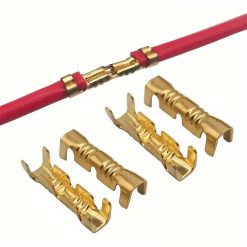 300Pcs U-Shaped Non-Insulated Crimp Wire Terminals